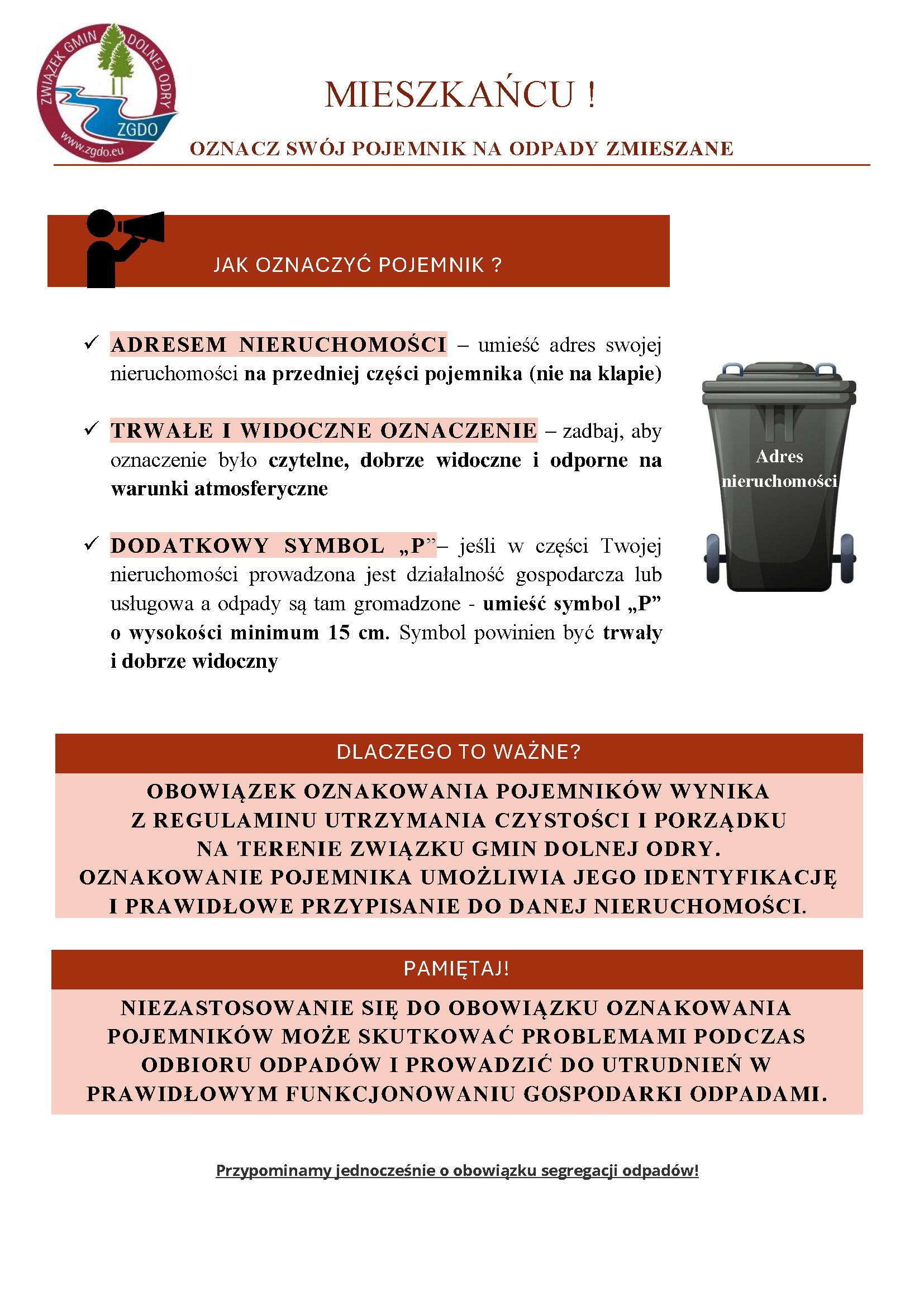 Kliknij i dowiedź się w jaki sposób oznaczyć swój pojemnik