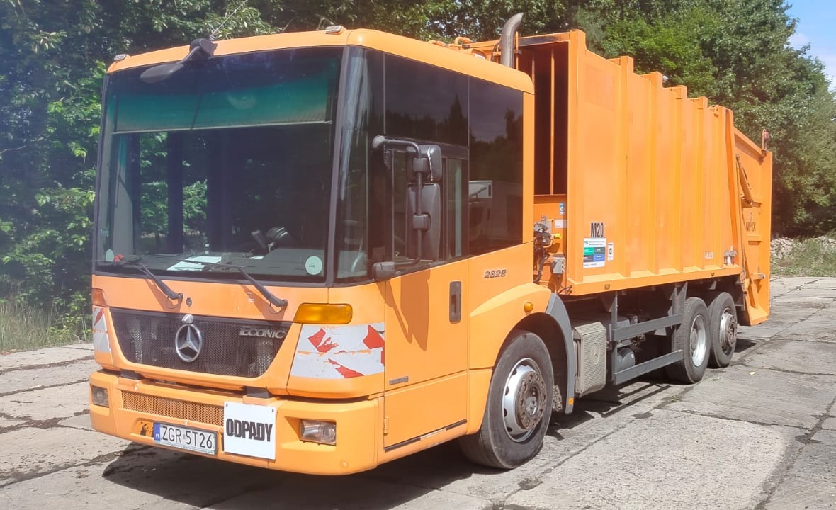 Sprzedaż pojazdu do odbioru odpadów